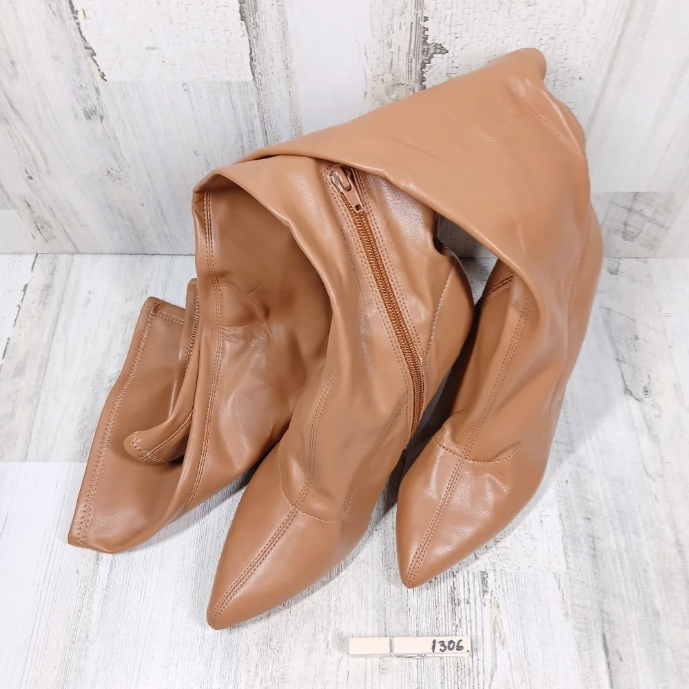 NEW‎ Open Edit Kami Pointed Toe Over the Knee Boots #1306